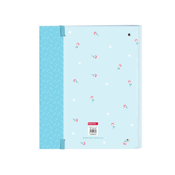 Carpeta Con Recambio 4 Anillas De 35 mm. A4 Blackfit8 Mariposa 