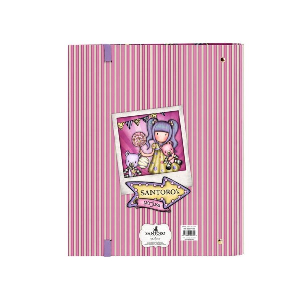 Carpeta Con Recambio 4 Anillas De 30 mm. A4 Gorjuss Fairground First Prize 