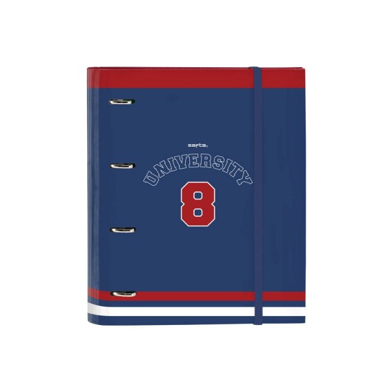 Carpeta Con Recambio 4 Anillas De 35 mm. A4 Safta University 