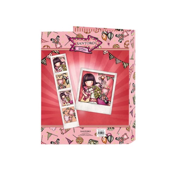 Carpeta Folio 4 Anillas Mixtas Gorjuss Fairground Carousel 