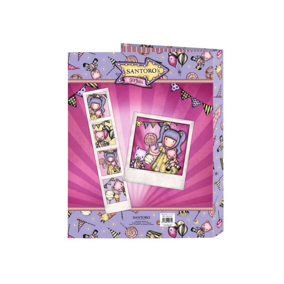 Carpeta Folio 4 Anillas Mixtas Gorjuss Fairground First Prize 