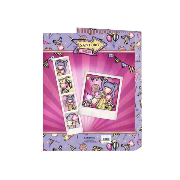 Carpeta Folio 4 Anillas Mixtas Gorjuss Fairground First Prize 