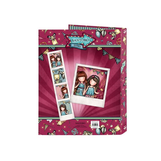 Carpeta Folio 4 Anillas Mixtas Gorjuss Fairground Fireworks 