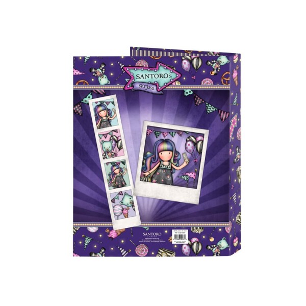 Carpeta Folio 4 Anillas Mixtas Gorjuss Fairground Up And Away 