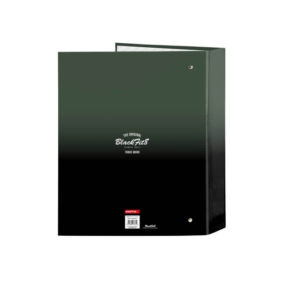 Carpeta Folio 4 Anillas 35 mm. Lomo Ancho Blackfit8 Gradient 