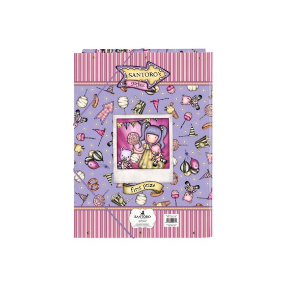 Carpeta Folio 3 Solapas Gorjuss Fairground First Prize 