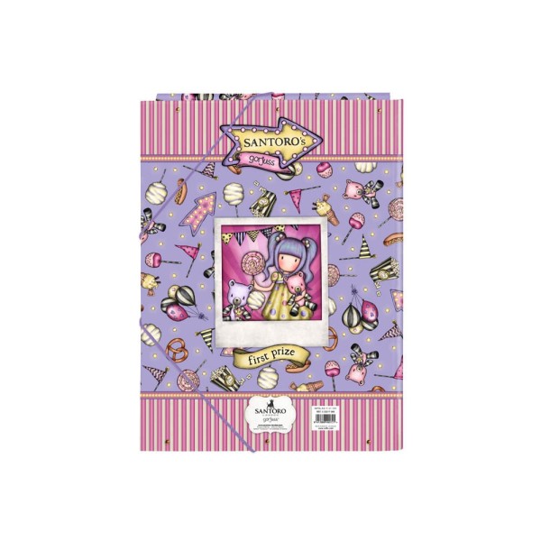 Carpeta Folio 3 Solapas Gorjuss Fairground First Prize 