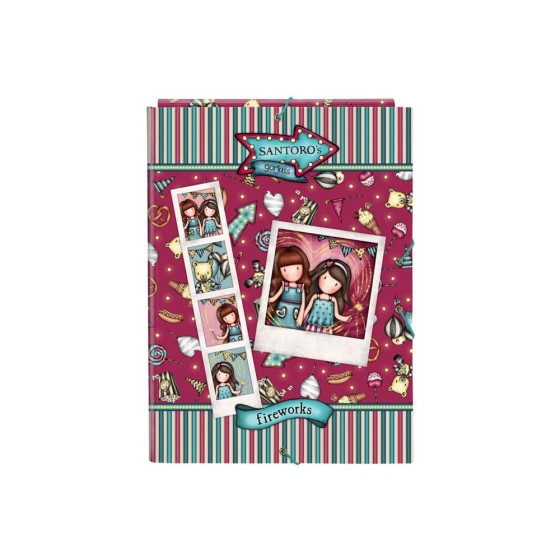 Carpeta Folio 3 Solapas Gorjuss Fairground Fireworks 
