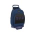 Mochila Escolar Con Carro Reciclado Blackfit8 Urban 32 x 42 x 15 cm.