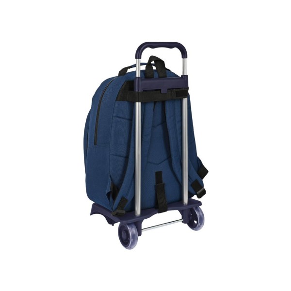 Mochila Escolar Con Carro Reciclado Blackfit8 Urban 32 x 42 x 15 cm.