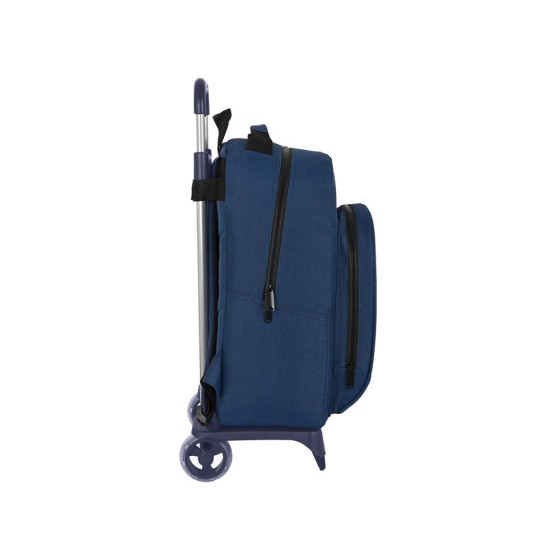 Mochila Escolar Con Carro Reciclado Blackfit8 Urban 32 x 42 x 15 cm.
