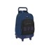 Mochila Escolar Con Ruedas Compactarec.Simp Blackfit8 Urban 33 x 45 x 22 cm.