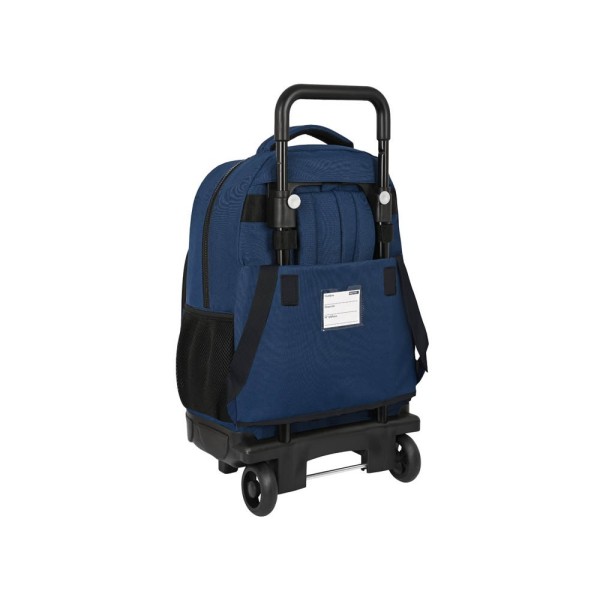 Mochila Escolar Con Ruedas Compactarec.Simp Blackfit8 Urban 33 x 45 x 22 cm.