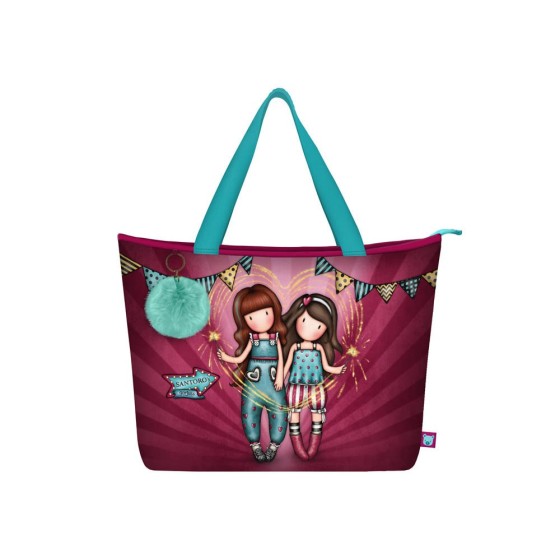 Bolso Gorjuss Fairground Fireworks 41,5 x 30 x 13 cm.