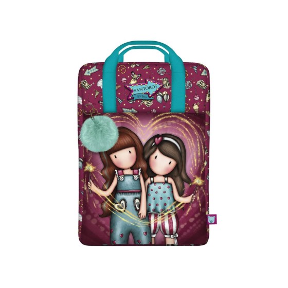 Bolso Mochila Gorjuss Fairground Fireworks 25 x 36 x 10 cm.