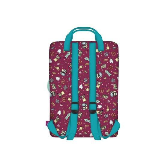 Bolso Mochila Gorjuss Fairground Fireworks 25 x 36 x 10 cm.