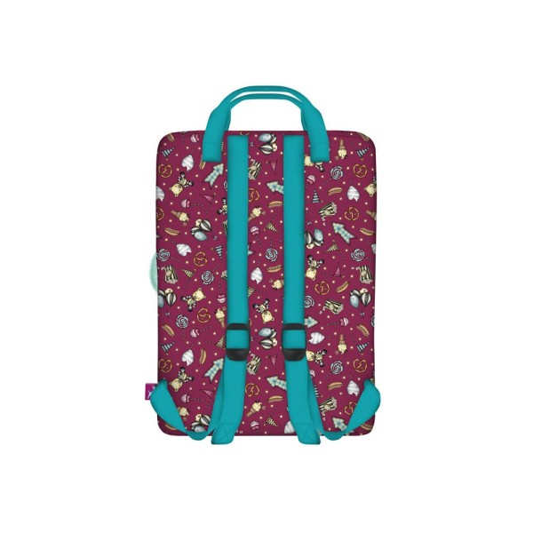 Bolso Mochila Gorjuss Fairground Fireworks 25 x 36 x 10 cm.