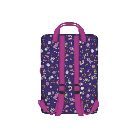 Bolso Mochila Gorjuss Fairground Up And Away 25 x 36 x 10 cm.