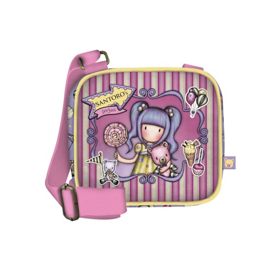 Mini Bandolera Cruzada Gorjuss Fairground First Prize 16,5 x 15 x 6,5 cm.