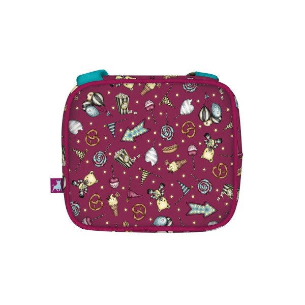 Mini Bandolera Cruzada Gorjuss Fairground Fireworks 16,5 x 15 x 6,5 cm.