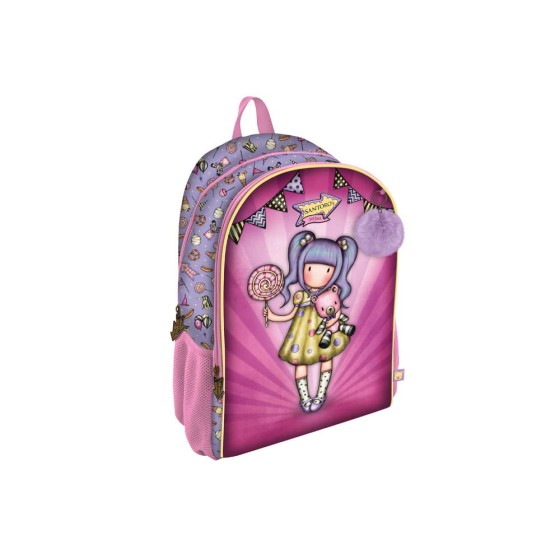 Mochila 2 Cremalleras Adaptable a Carro Gorjuss Fairground First Prize 31,5 x 44 x 22,5 cm.