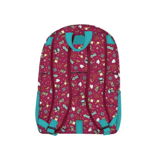 Mochila 2 Cremalleras Adaptable a Carro Gorjuss Fairground Fireworks 31,5 x 44 x 22,5 cm.