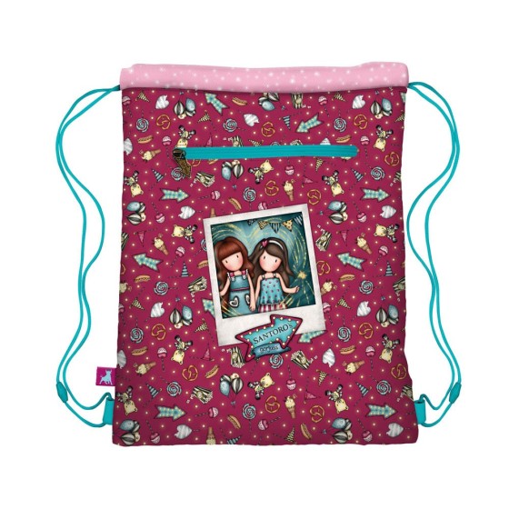 Saco Plano Gorjuss Fairground Fireworks 35 x 40 x 1 cm.