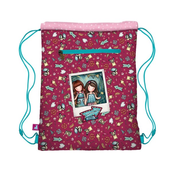 Saco Plano Gorjuss Fairground Fireworks 35 x 40 x 1 cm.