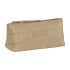 Neceser Cuadrado Moos Capsula Acolchado Camel 23 x 12 x 8 cm.