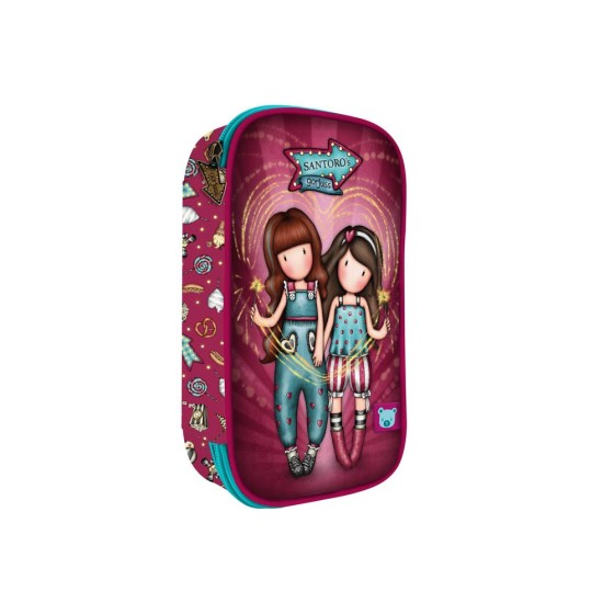 Plumier Desplegable 45 Piezas Gorjuss Fairground Fireworks 12,5 x 22 x 6 cm.