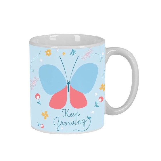 Taza Grande Blackfit8 Mariposa 