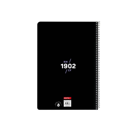 Libreta Folio 80 Hojas Tapas Duras 1Diseño Real Madrid 1ª Equip. 22/23 