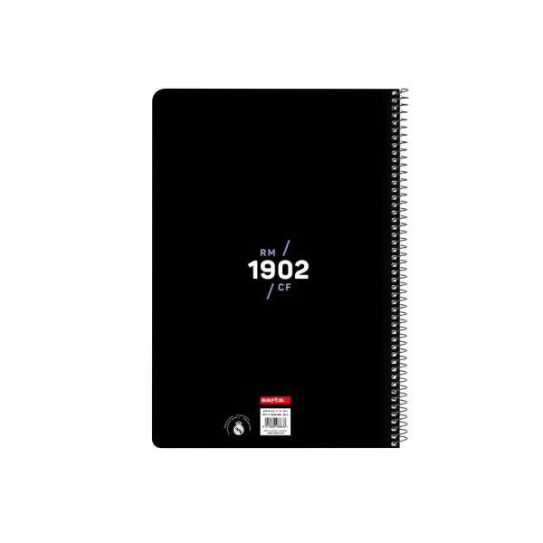 Libreta Folio 80 Hojas Tapas Duras 1Diseño Real Madrid 1ª Equip. 22/23 