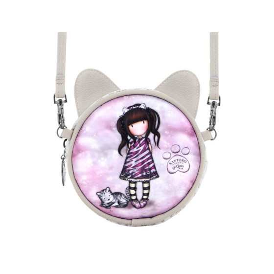 Mini Bandolera Redonda Gorjuss Ruby Wild 13,5 x 5,5 x 13,5 cm.