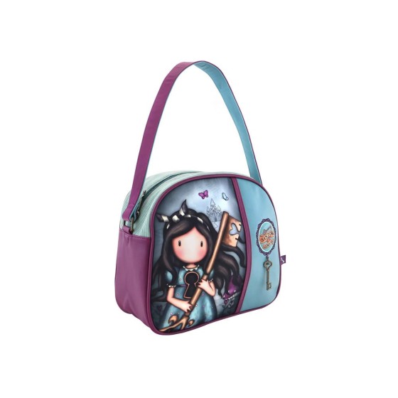 Bolso De Mano Gorjuss Curiosity 30 x 28,5 x 11,5 cm.