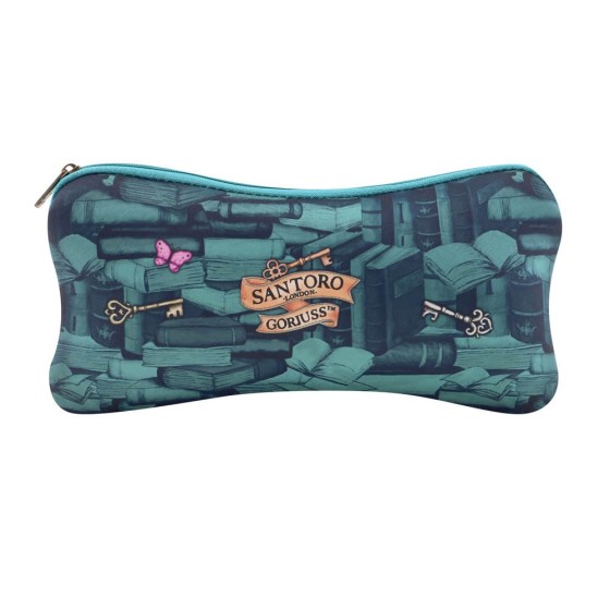 Portatodo Plano Neopreno Gorjuss Curiosity 22 x 11,3 x 1 cm.