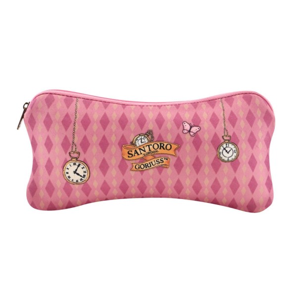 Portatodo Plano Neopreno Gorjuss Just One Second 22 x 11,3 x 1 cm.