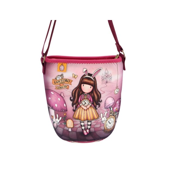 Bolsito Neopreno Gorjuss Just One Second 19,5 x 18,8 x 11 cm.