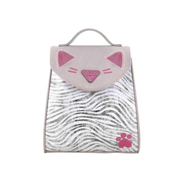 Mini Mochila Solapa Gorjuss Ruby Wild 23 x 11 x 27 cm.