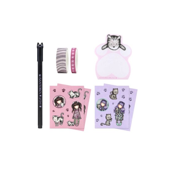 Set De Papeleria Gorjuss Ruby Wild 
