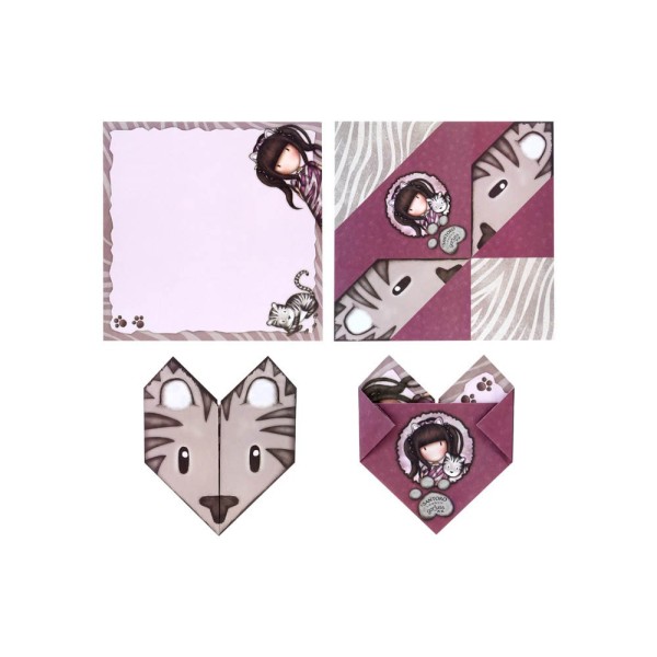 Set Papeleria Gorjuss Ruby Wild 