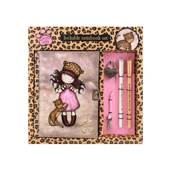 Set Diario Pirates Gorjuss Purrrrrfect Love 