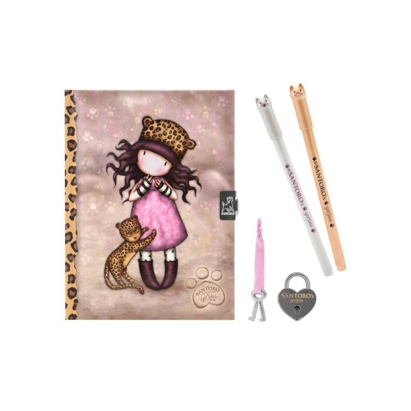 Set Diario Pirates Gorjuss Purrrrrfect Love 