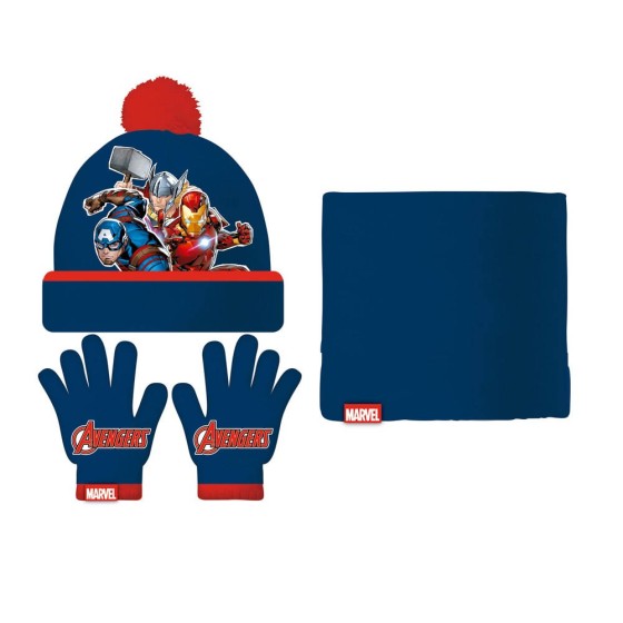 Set Gorro/Buff/Guantes Infantil 48/51 Avengers Infinity 
