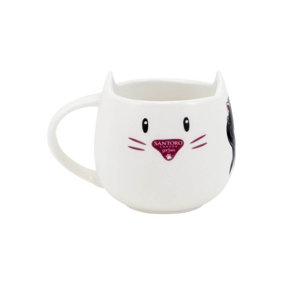 Set De Taza Y Posavasos Gorjuss Ruby Wild 
