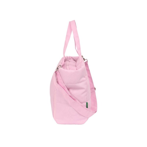 Bolso Con Bolsillo Para Portatil 14,1'' Benetton Pink 54 x 31 x 17 cm.