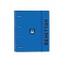 Carpeta Con Recambio 4 Anillas De 35 mm. A4 Benetton Deep Water 