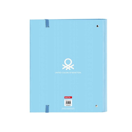 Carpeta Con Recambio 4 Anillas De 35 mm. A4 Benetton Sequins 