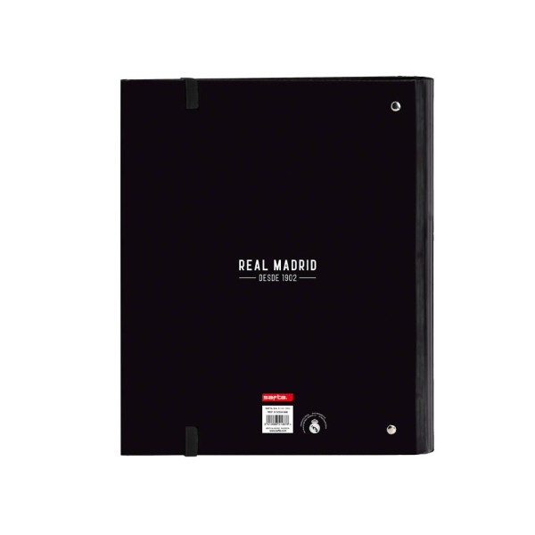 Carpeta Con Recambio 4 Anillas De 35 mm. A4 Real Madrid Corporativa 