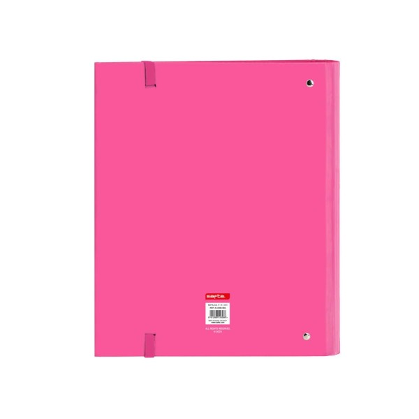 Carpeta Con Recambio 4 Anillas De 35 mm. A4 Safta Fresa 